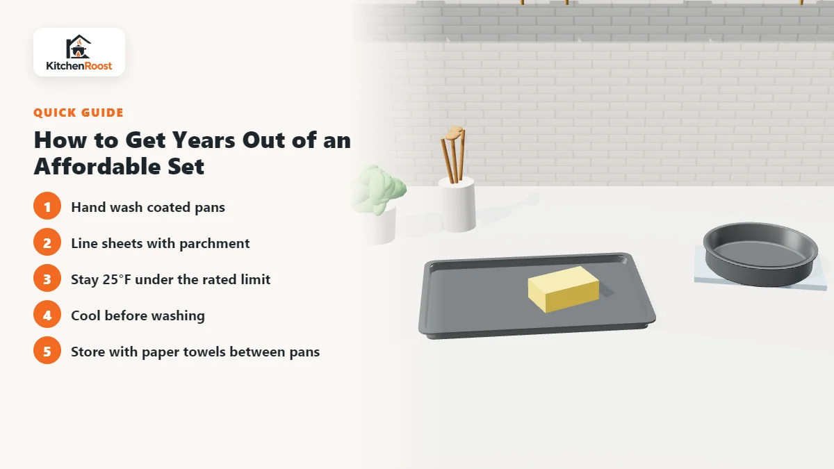 How to Get Years Out of an Affordable Set - best affordable bakeware set