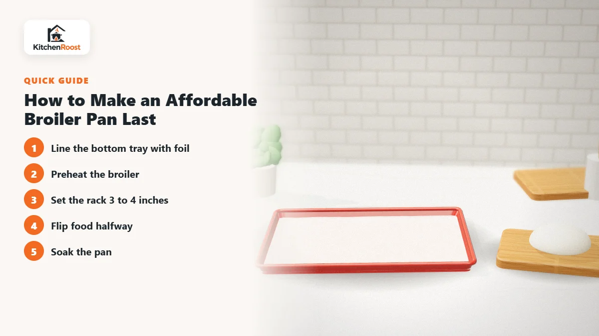 How to Make an Affordable Broiler Pan Last - best affordable broiler pan