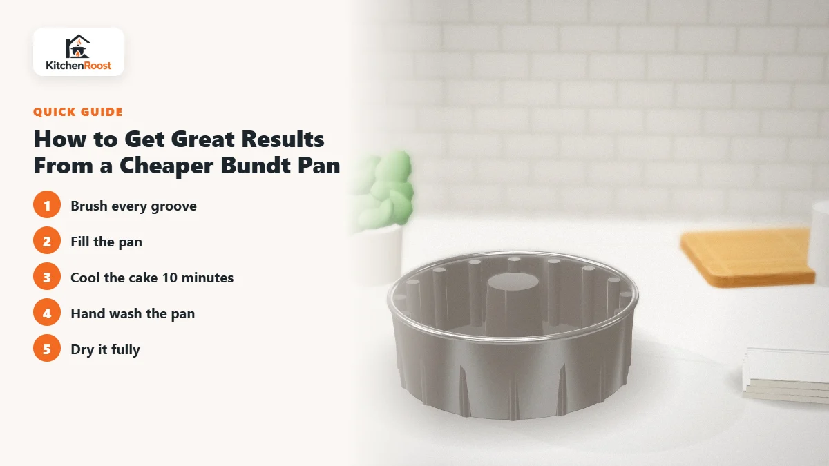 How to Get Great Results From a Cheaper Bundt Pan - best affordable bundt pan