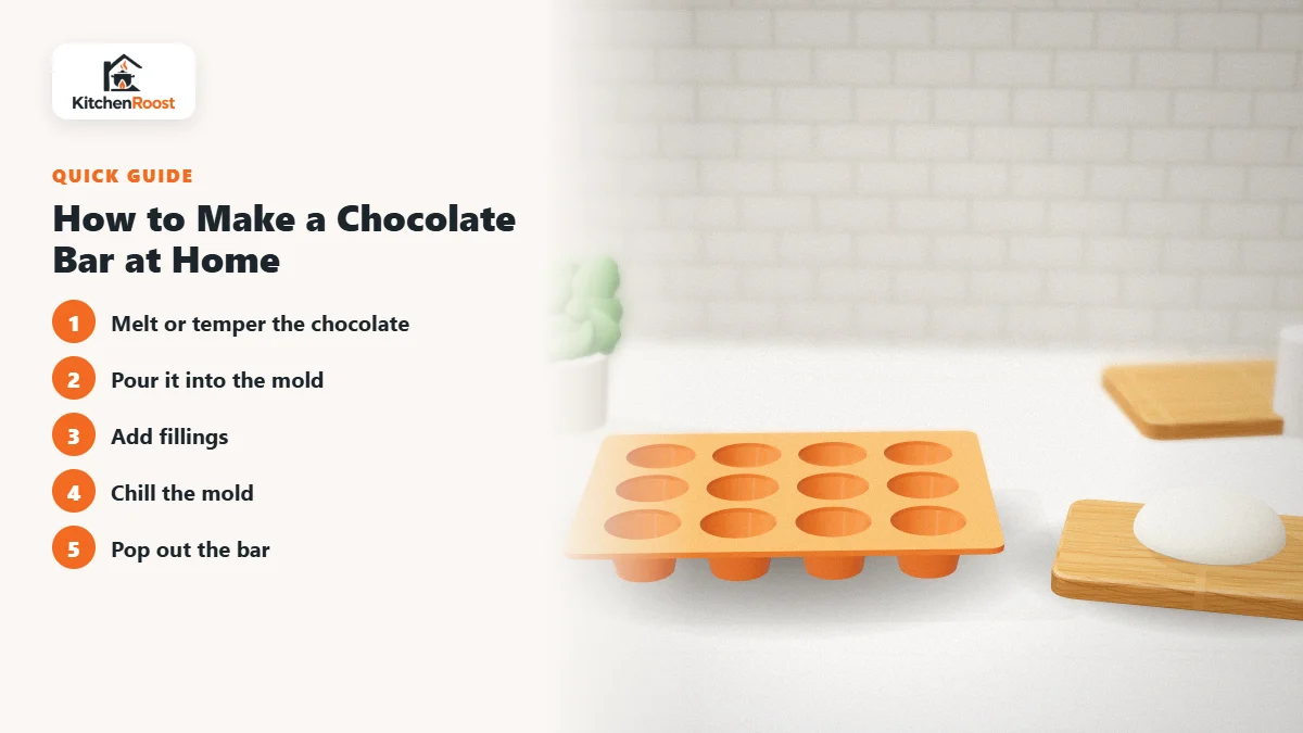 How to Make a Chocolate Bar at Home - best affordable chocolate bar mold
