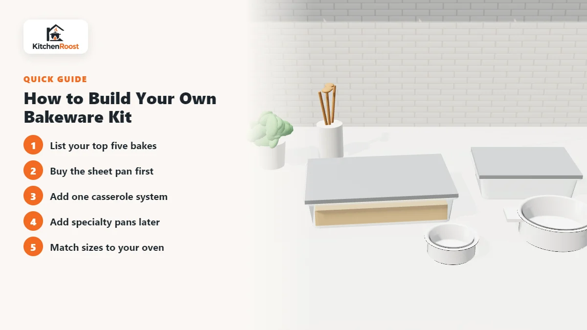 How to Build Your Own Bakeware Kit - best alternative to bakeware set