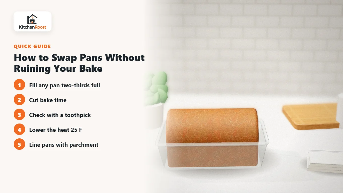 How to Swap Pans Without Ruining Your Bake - best alternative to bread pan
