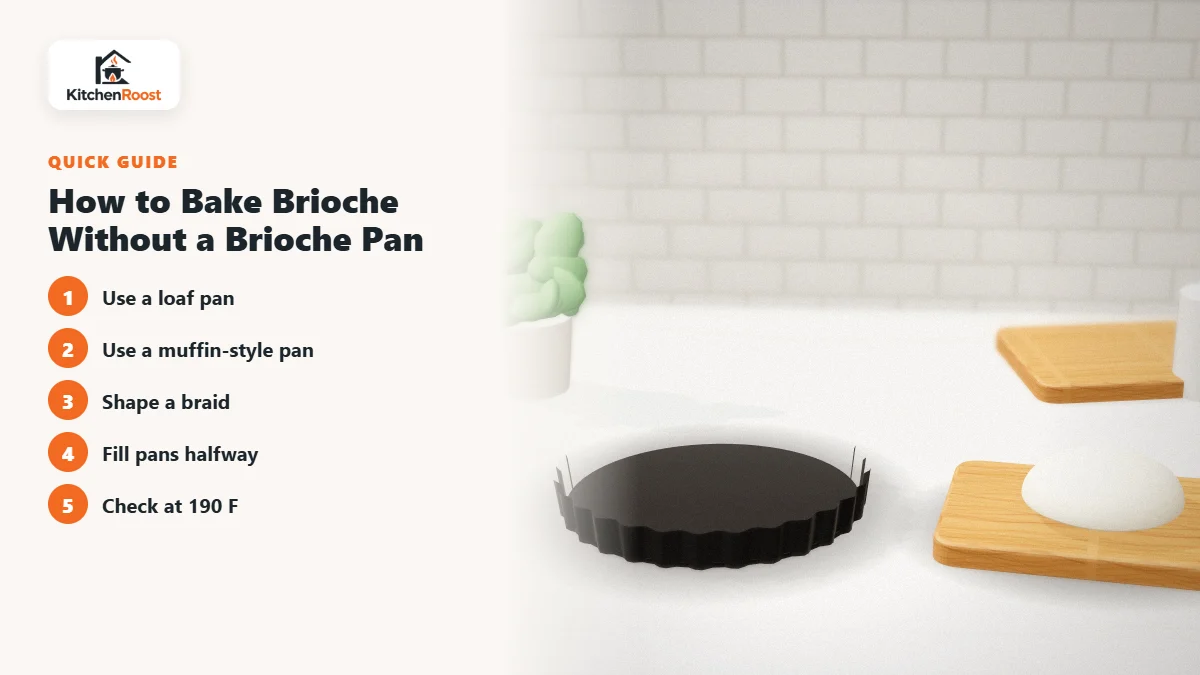 How to Bake Brioche Without a Brioche Pan - best alternative to brioche pan