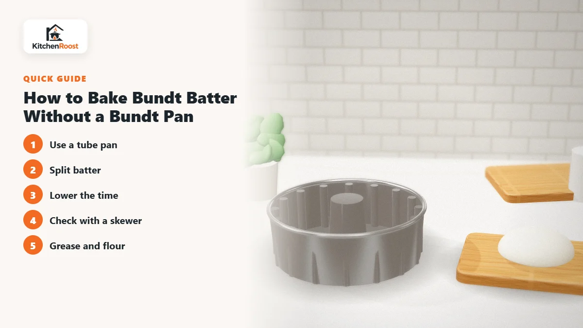 How to Bake Bundt Batter Without a Bundt Pan - best alternative to bundt cake pan