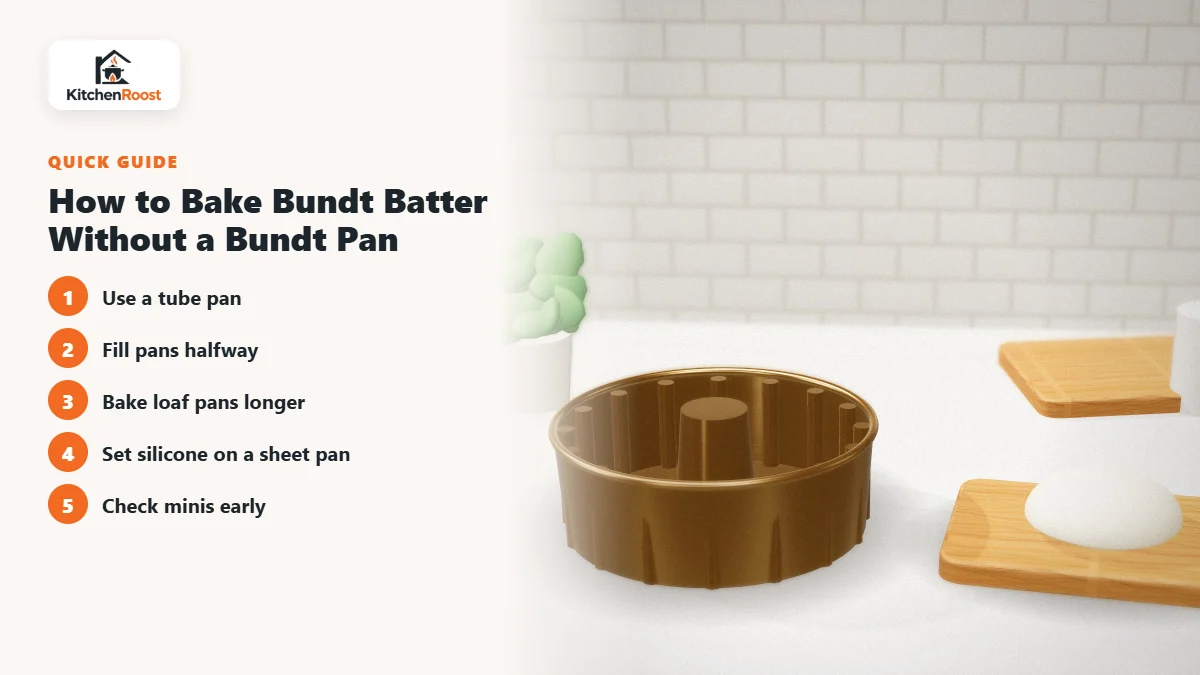 How to Bake Bundt Batter Without a Bundt Pan - best alternative to bundt pan