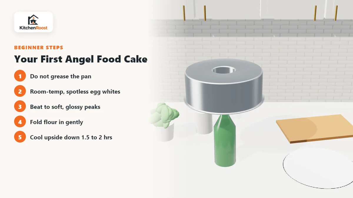 Your First Angel Food Cake for angel food cake pans
