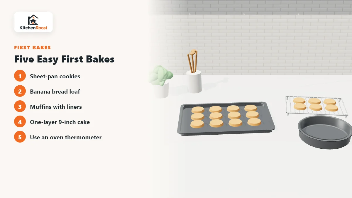 Five Easy First Bakes - best bakeware for families