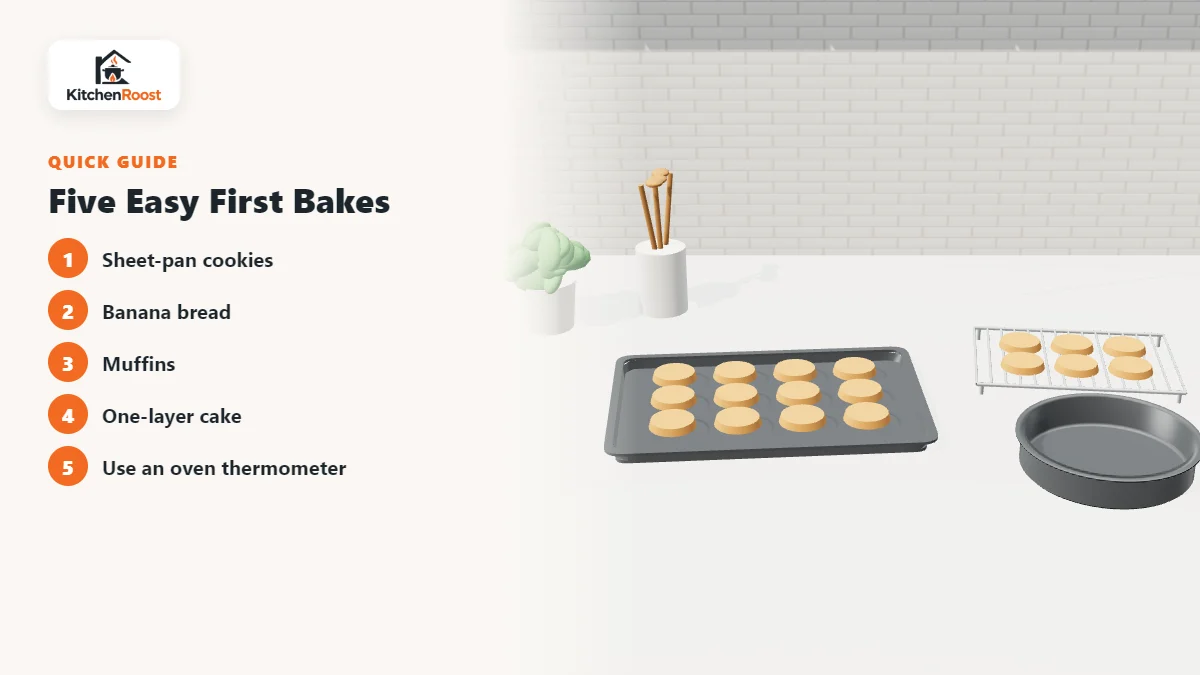 Five Easy First Bakes - best bakeware set for beginners