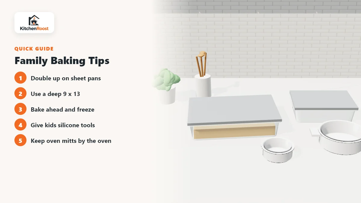 Family Baking Tips - best bakeware set for families
