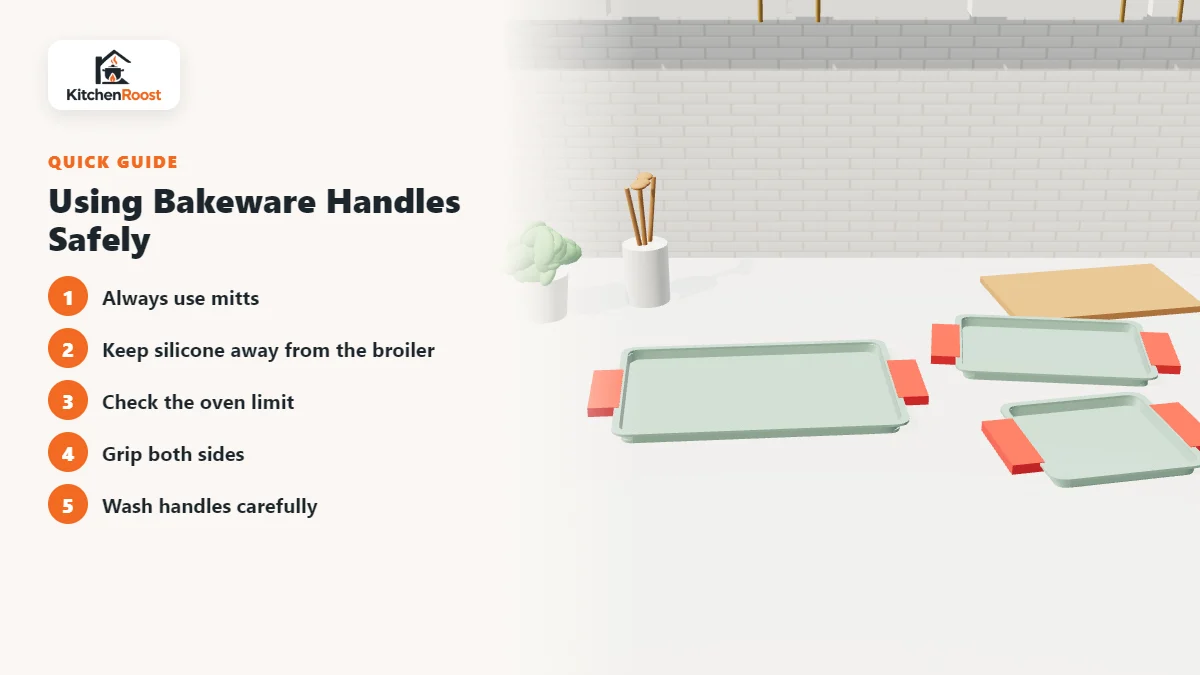 Using Bakeware Handles Safely - best bakeware set handle