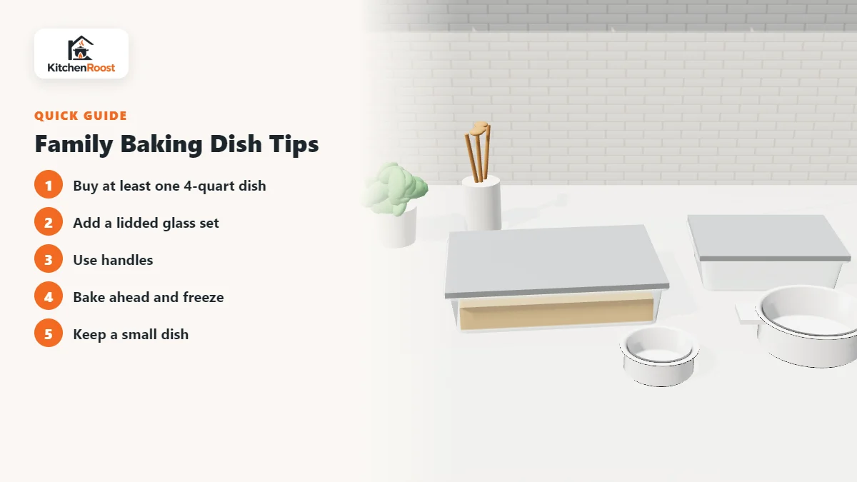 Family Baking Dish Tips - best baking dish for families
