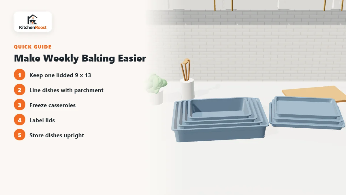Make Weekly Baking Easier - best baking dish for home use