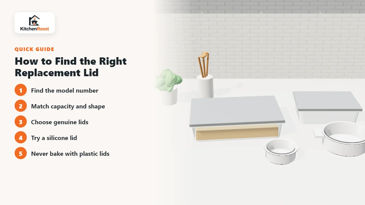 How to Find the Right Replacement Lid - best baking dish replacement lid