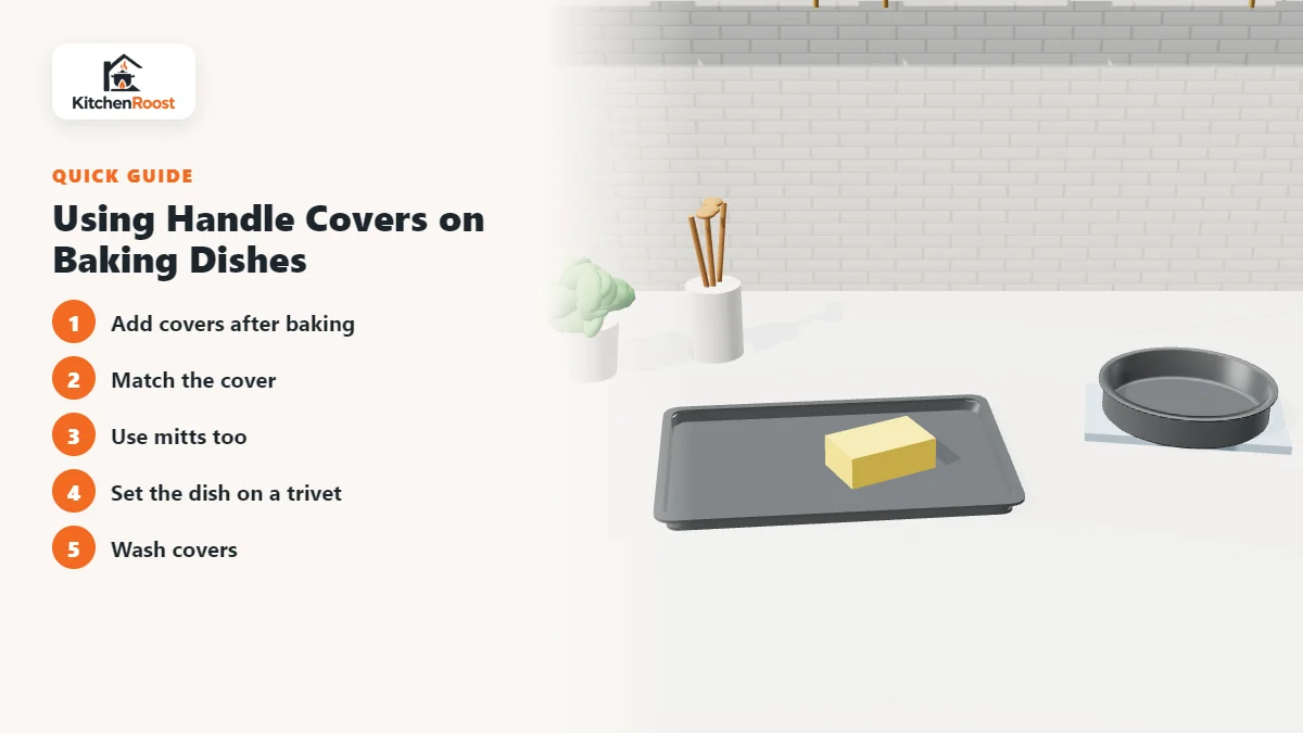 Using Handle Covers on Baking Dishes - best baking dish silicone handle cover