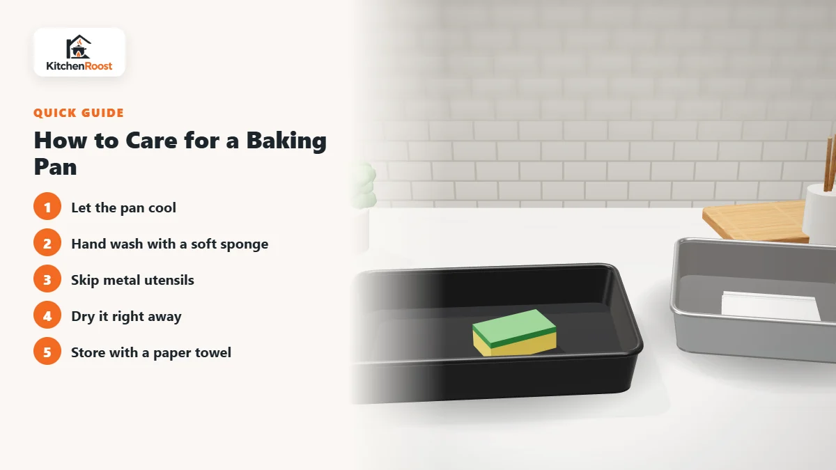How to Care for a Baking Pan - best baking pan for home use