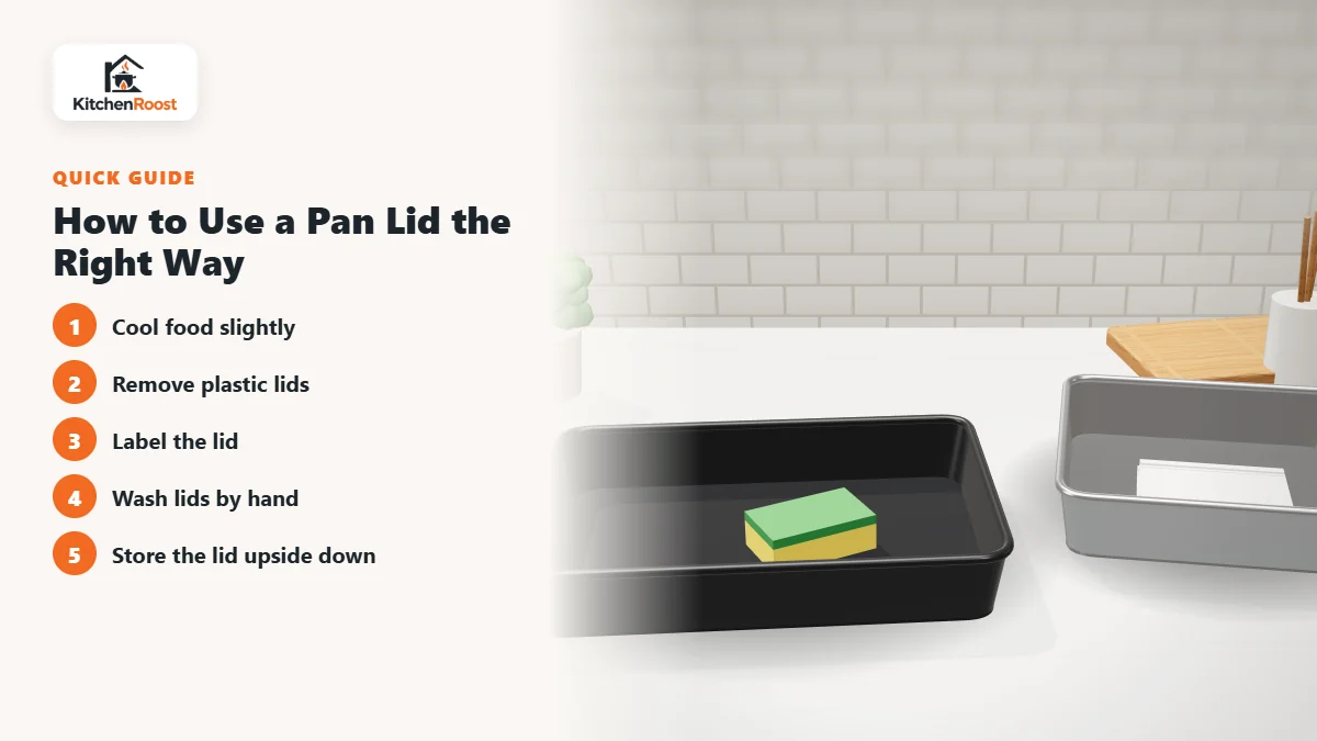 How to Use a Pan Lid the Right Way - best baking pan lid