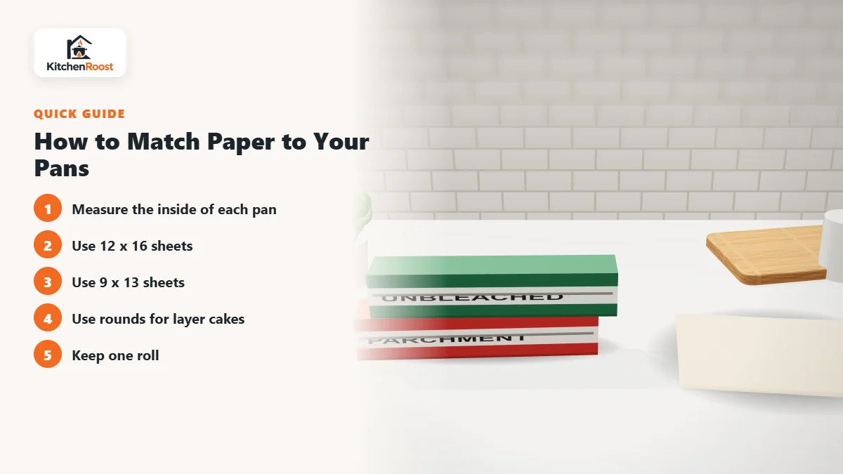 How to Match Paper to Your Pans - best baking paper cookware set