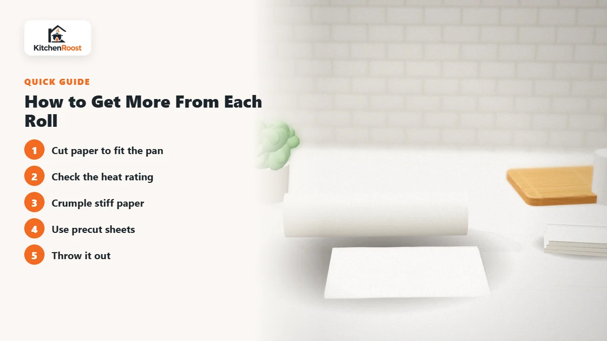 How to Get More From Each Roll - best baking paper for the money
