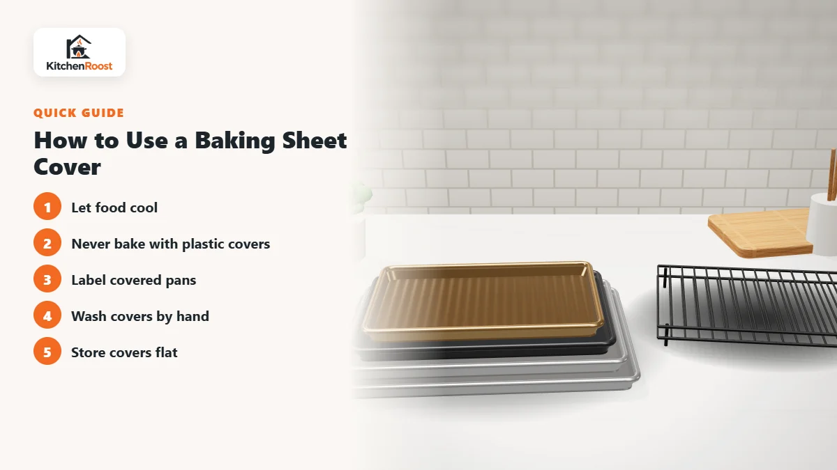 How to Use a Baking Sheet Cover - best baking sheet cover