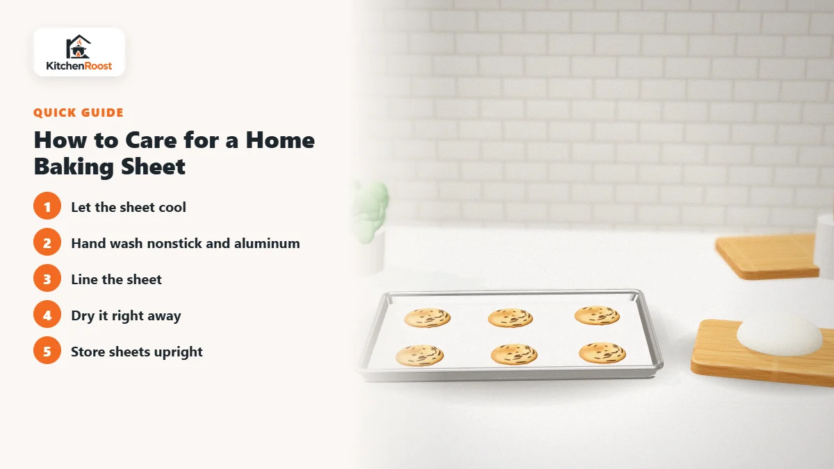 How to Care for a Home Baking Sheet - best baking sheet for home
