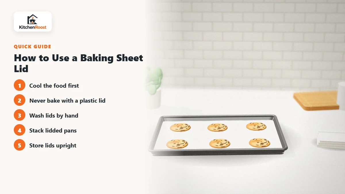 How to Use a Baking Sheet Lid - best baking sheet lid