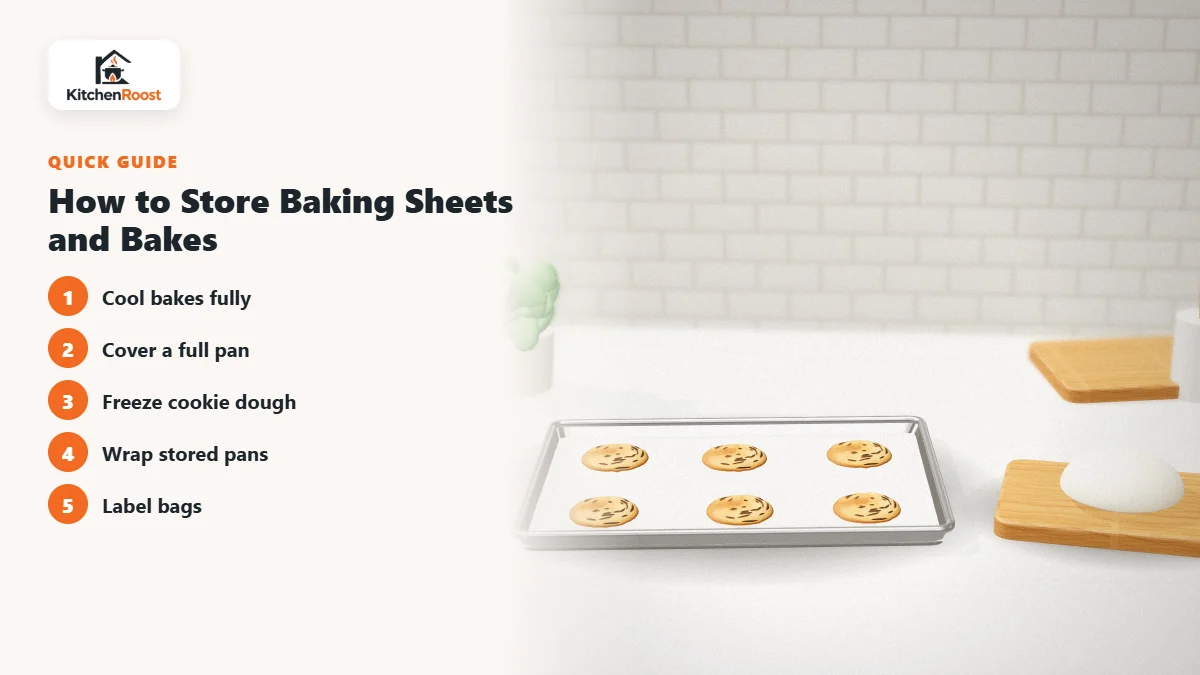 How to Store Baking Sheets and Bakes - best baking sheet storage bag