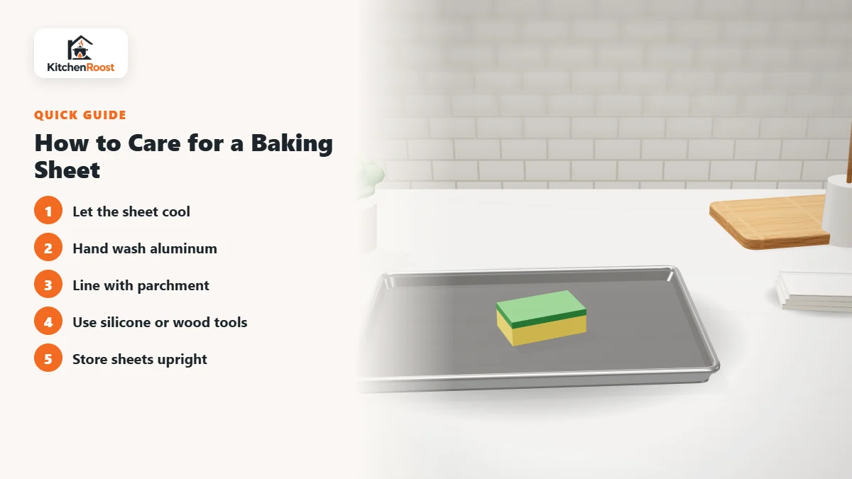 How to Care for a Baking Sheet - best baking sheet