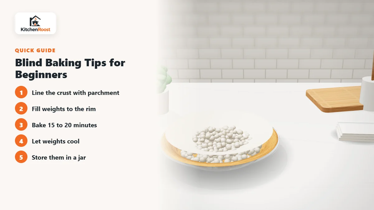 Blind Baking Tips for Beginners - best baking weights for beginners
