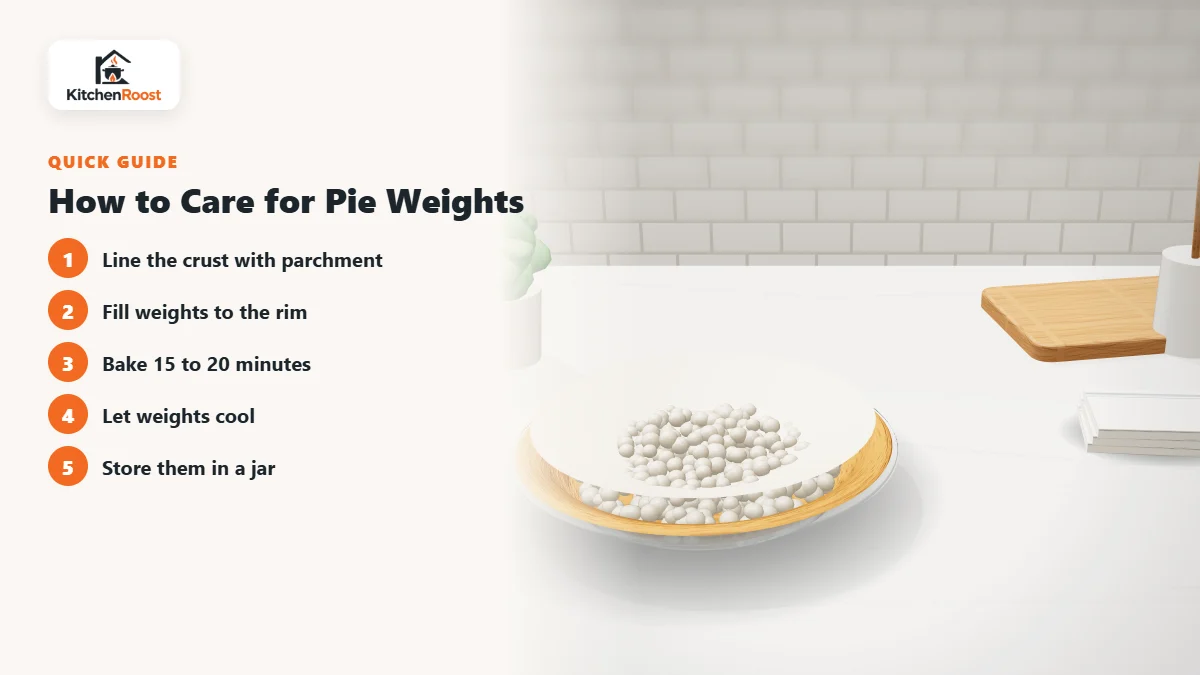 How to Care for Pie Weights - best baking weights for everyday use