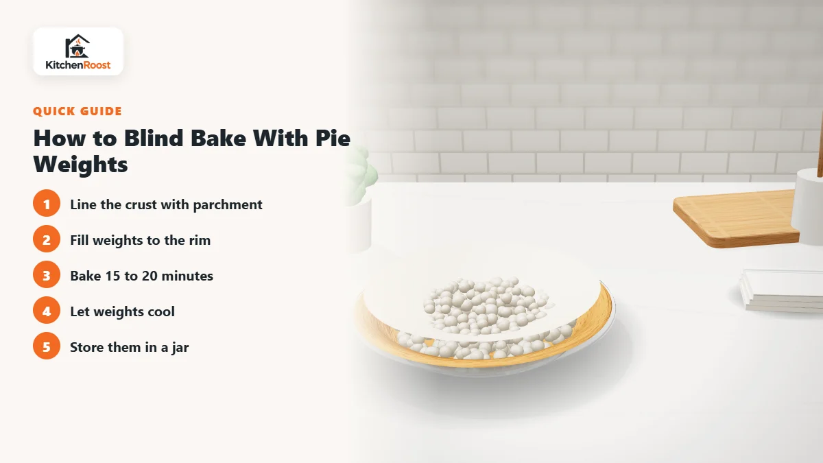How to Blind Bake With Pie Weights - best baking weights