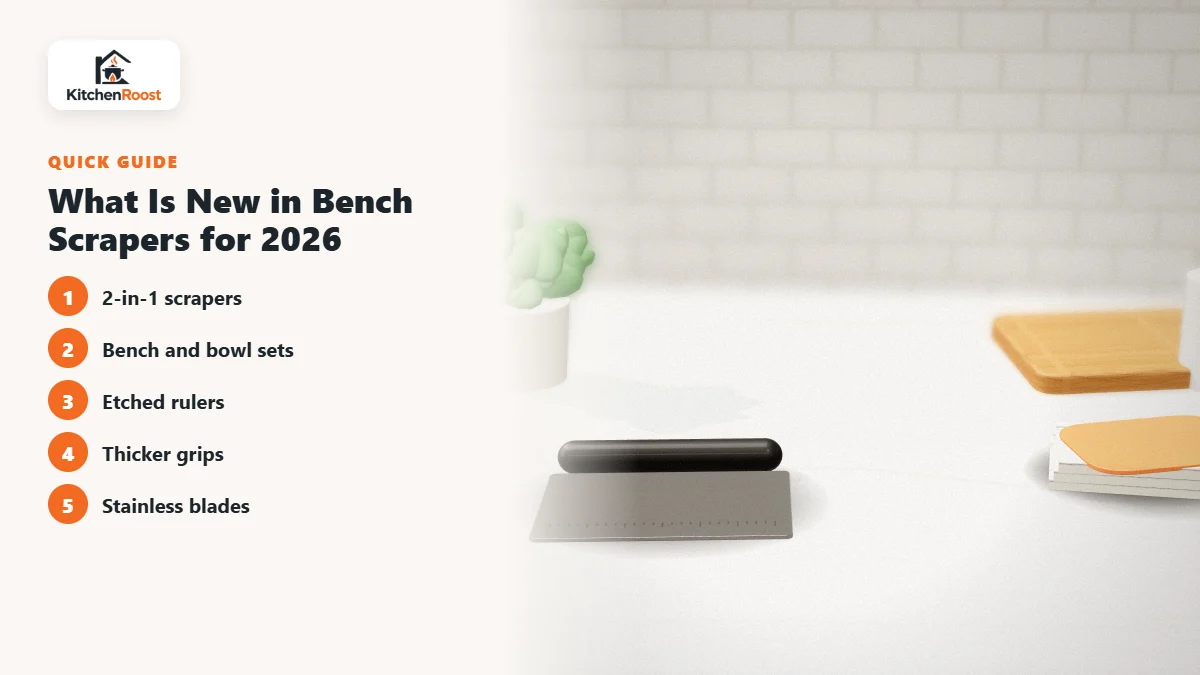 What Is New in Bench Scrapers for 2026 - best bench scraper 2026