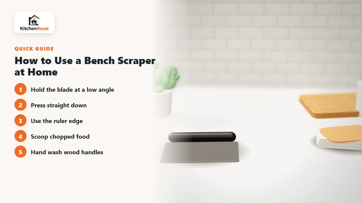 How to Use a Bench Scraper at Home - best bench scraper for home