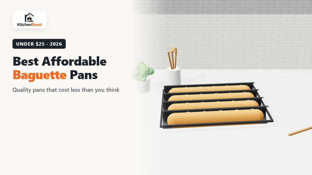 Best affordable baguette pan in an American kitchen