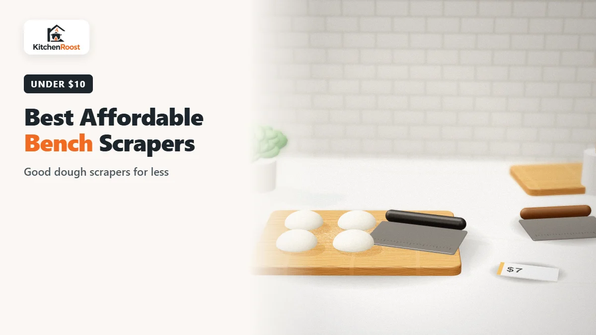 Best affordable bench scraper in an American kitchen
