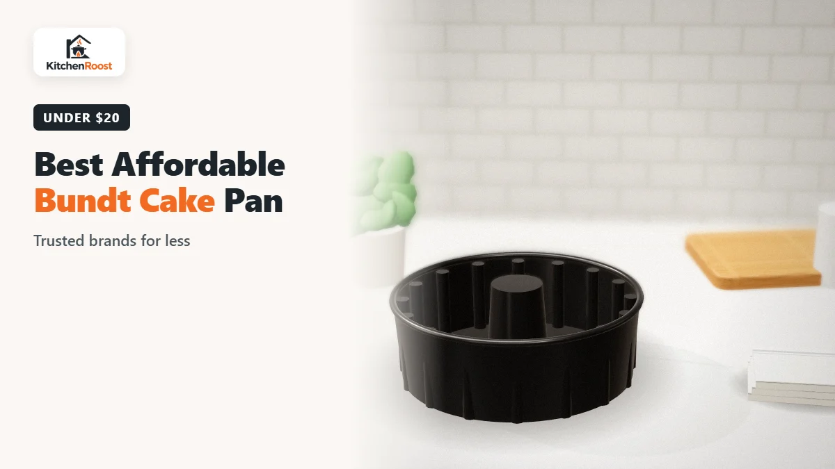 Best affordable bundt cake pan in an American kitchen