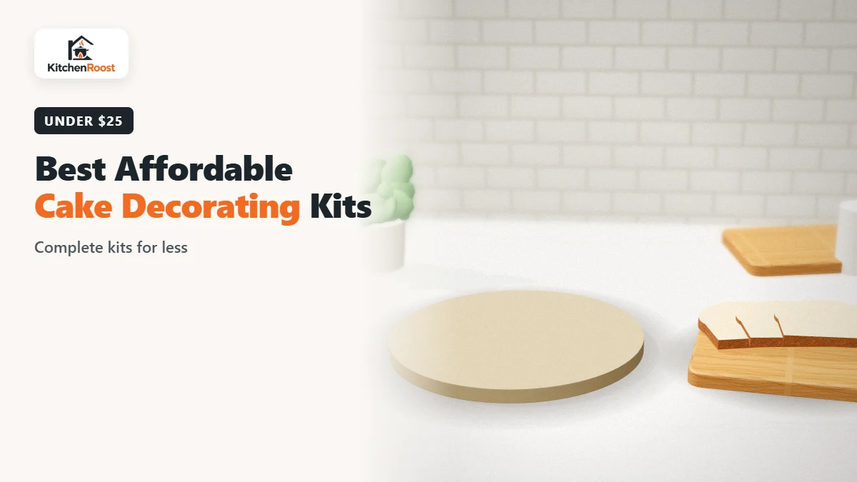 Best affordable cake decorating kit in an American kitchen