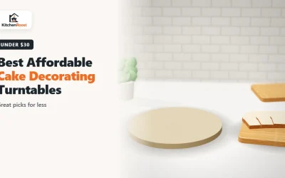 Best Affordable Cake Decorating Turntables (2026): Smooth Spins Under $30