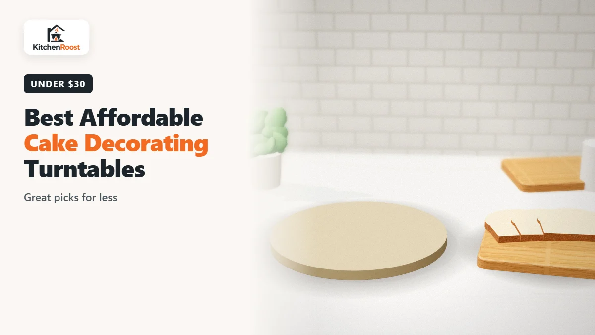Best affordable cake decorating turntable in an American kitchen