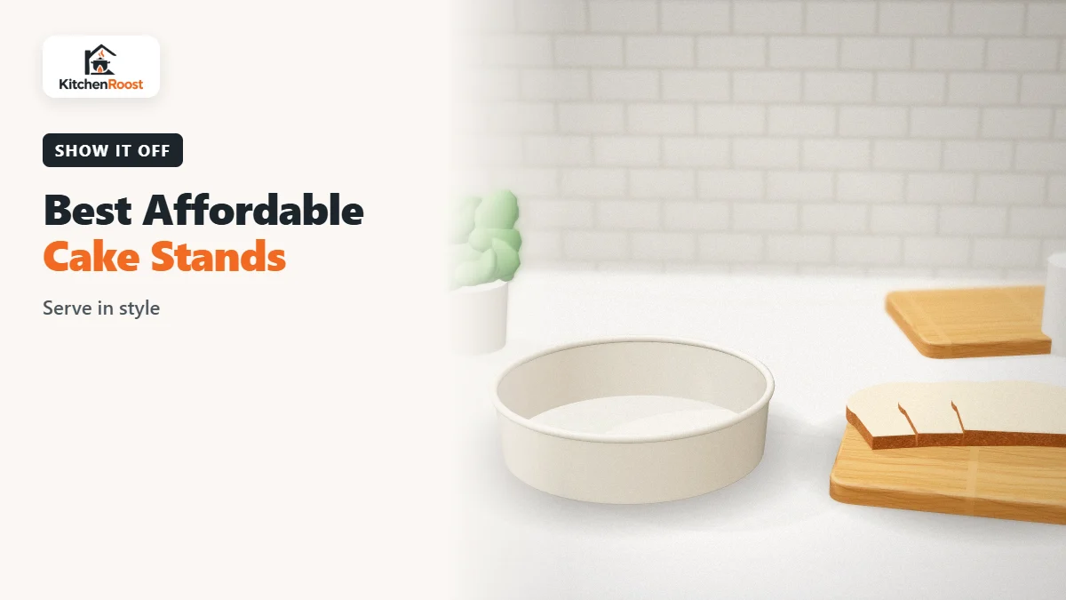 Best affordable cake stand in an American kitchen