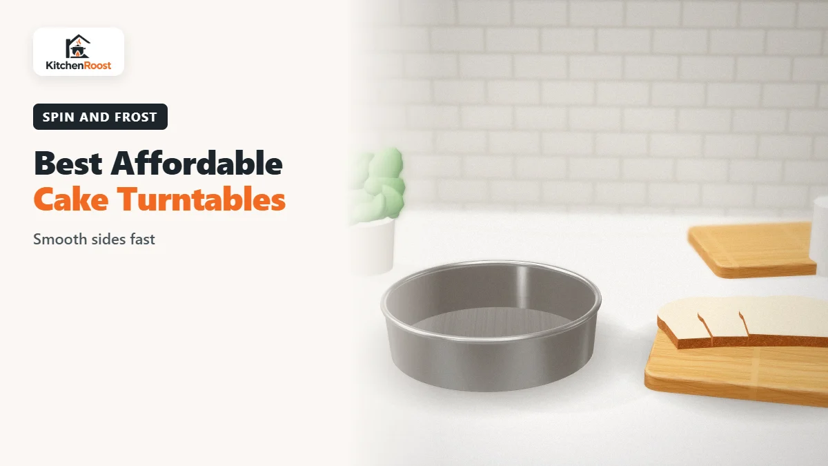 Best affordable cake turntable in an American kitchen