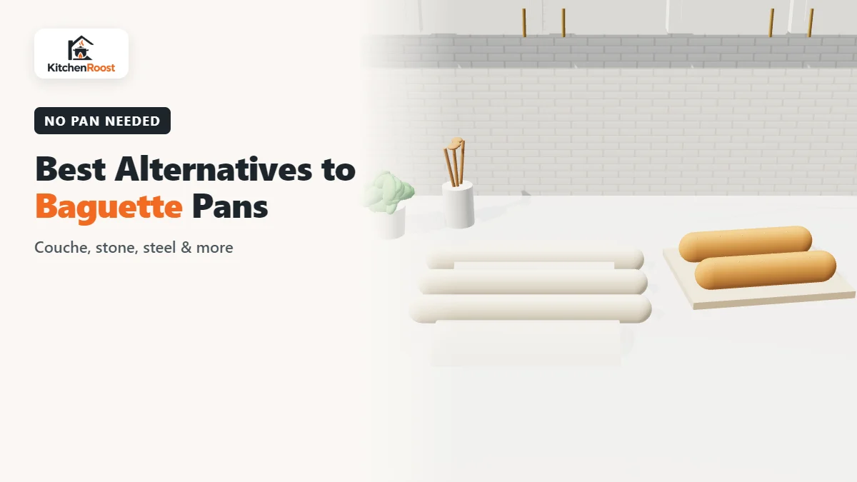 Best alternative to baguette pan in an American kitchen