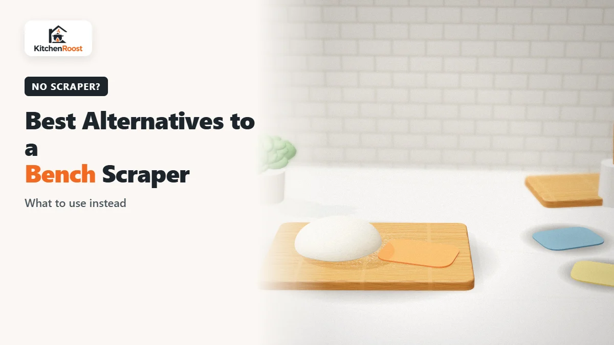 Best alternative to bench scraper in an American kitchen