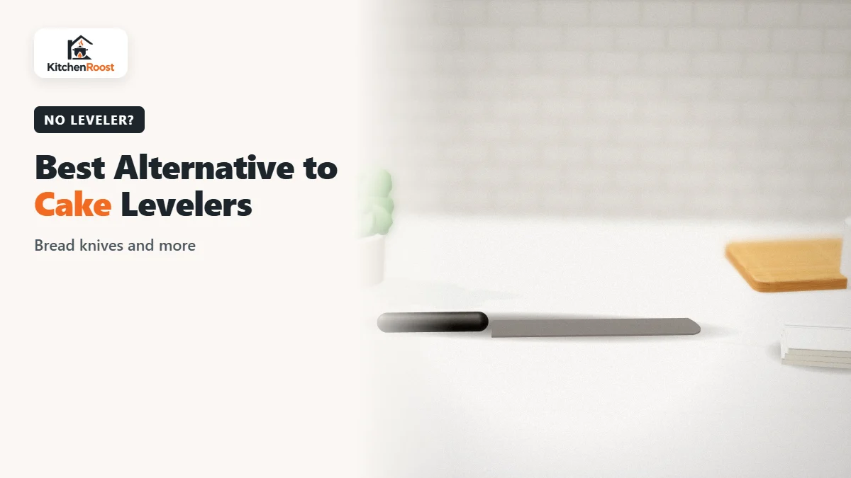 Best alternative to cake leveler in an American kitchen