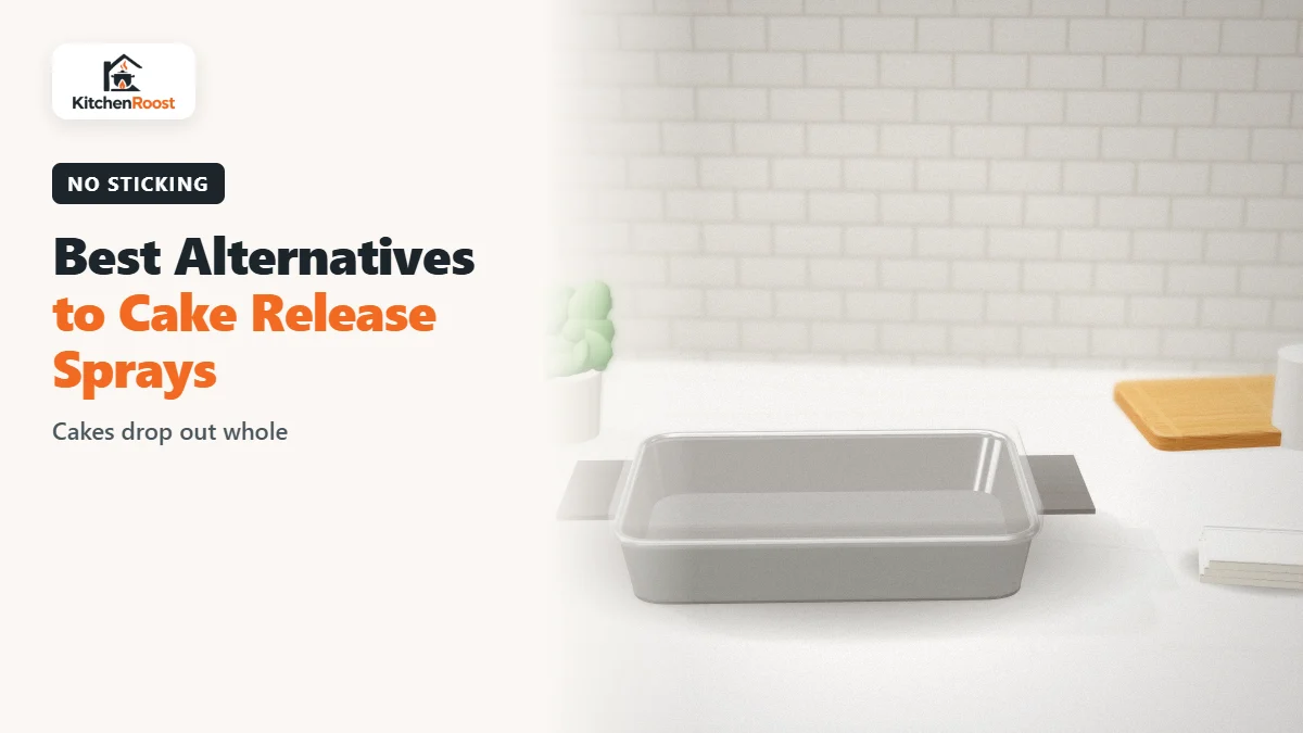 Best alternative to cake release spray in an American kitchen