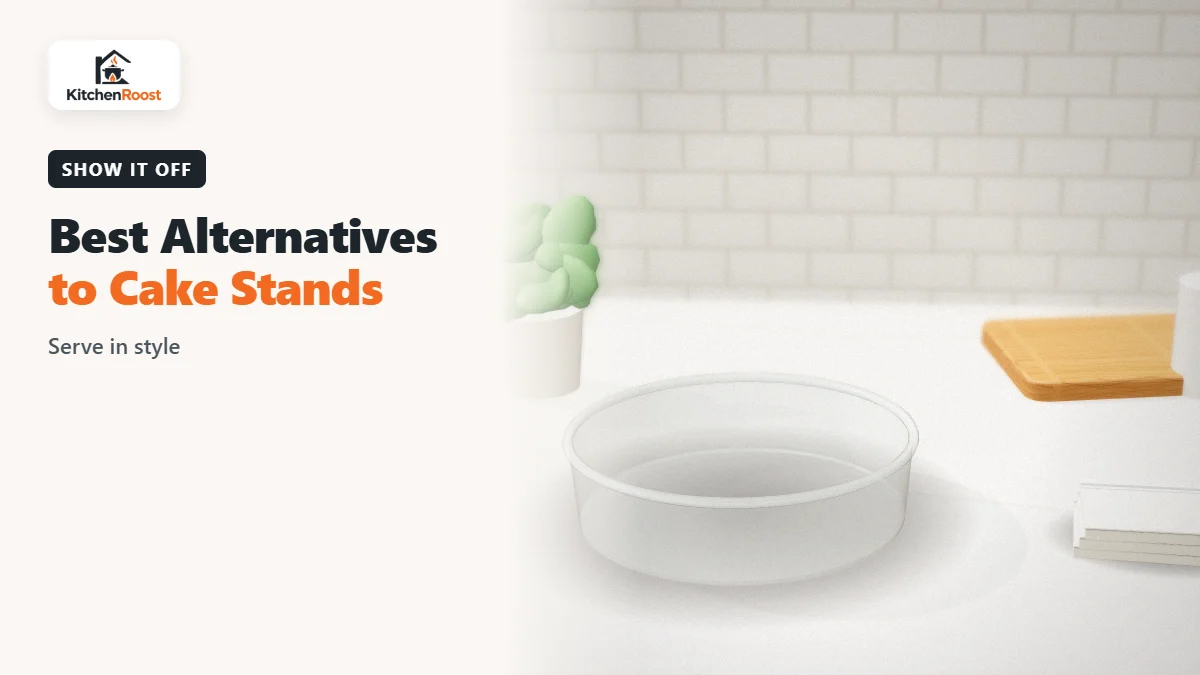 Best alternative to cake stand in an American kitchen