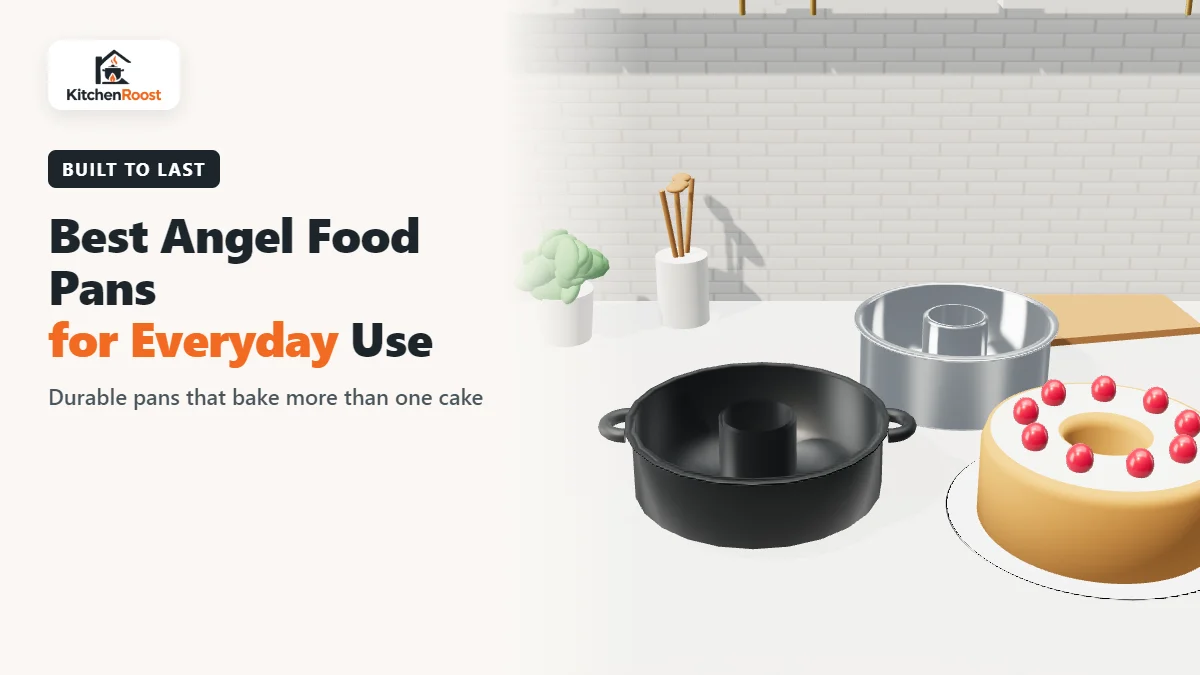Best angel food cake pan for everyday use in an American kitchen