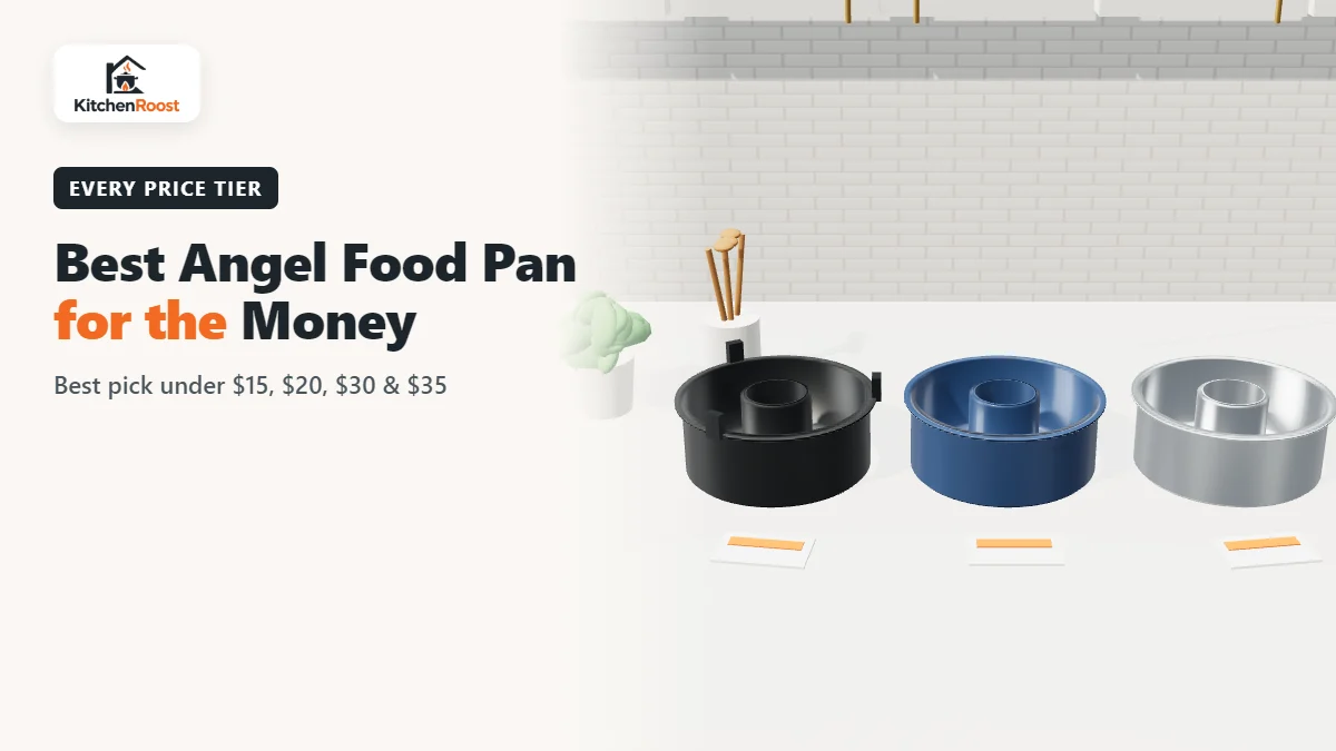 Best angel food cake pan for the money in an American kitchen