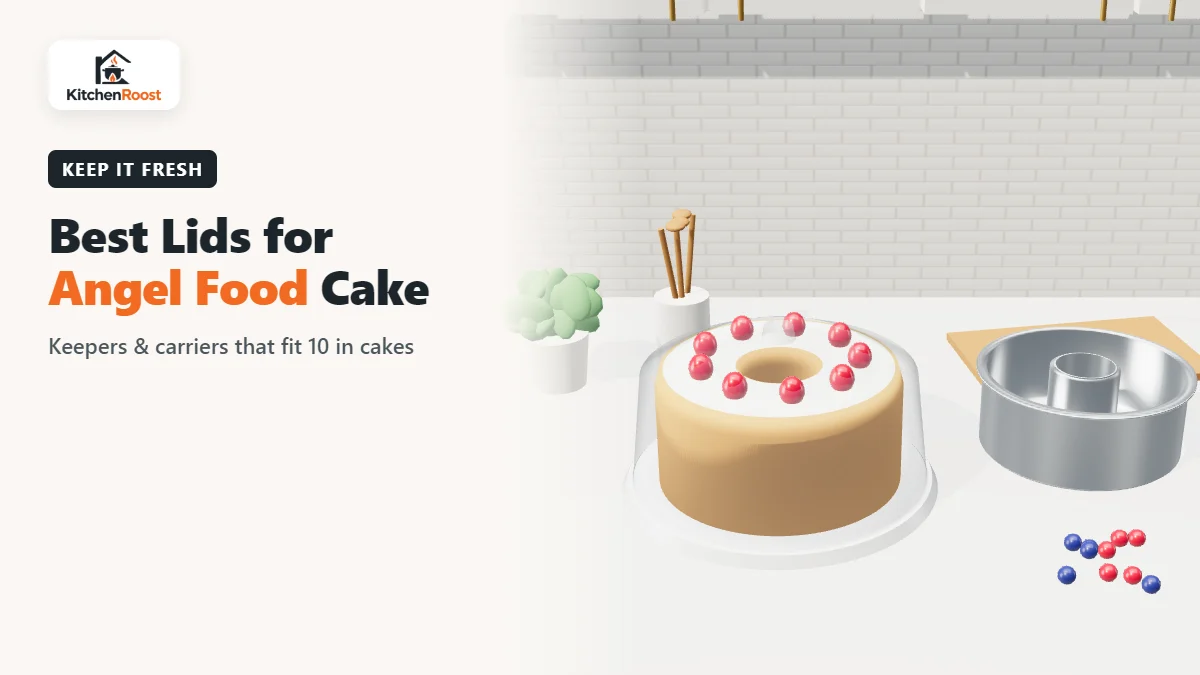 Best angel food cake pan lid in an American kitchen