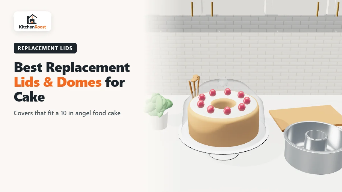 Best angel food cake pan replacement lid in an American kitchen