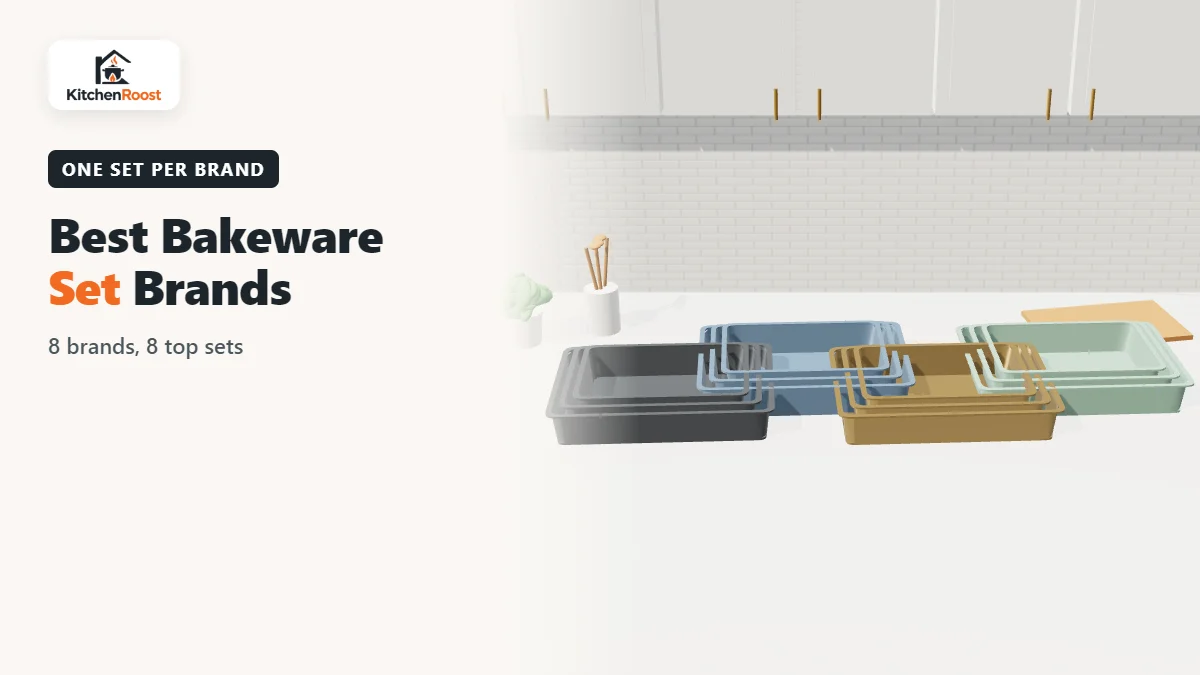 Best bakeware set brands in an American kitchen
